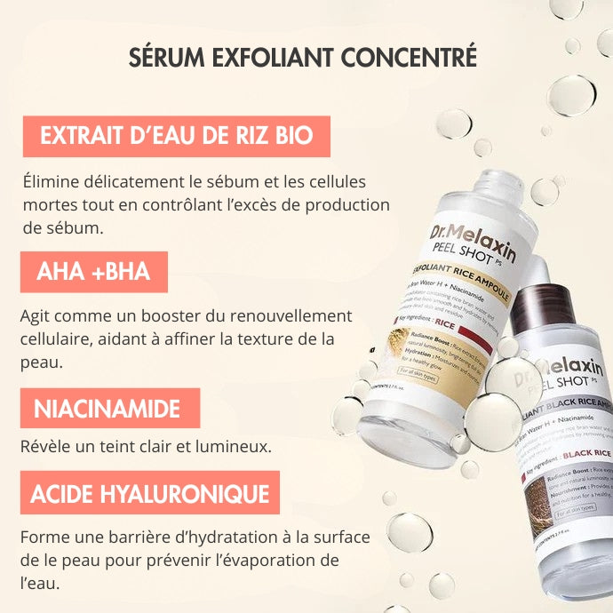 Gamme routine anti imperfections - Peel shoot